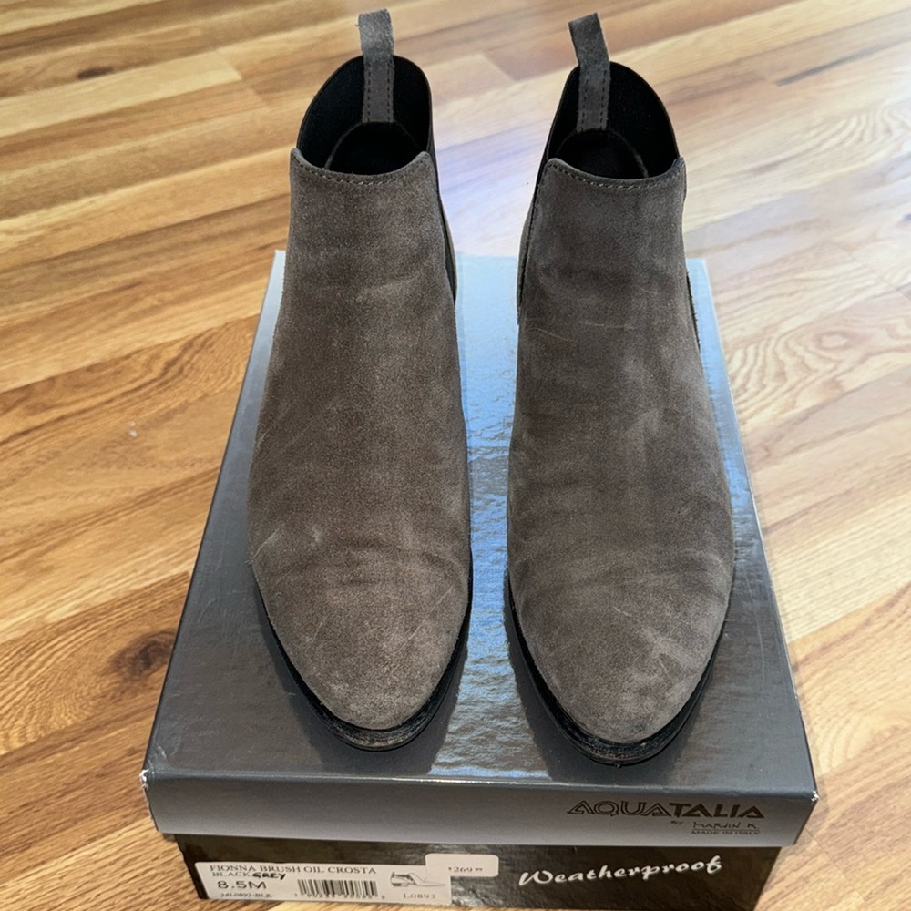 Aquatalia weatherproof booties